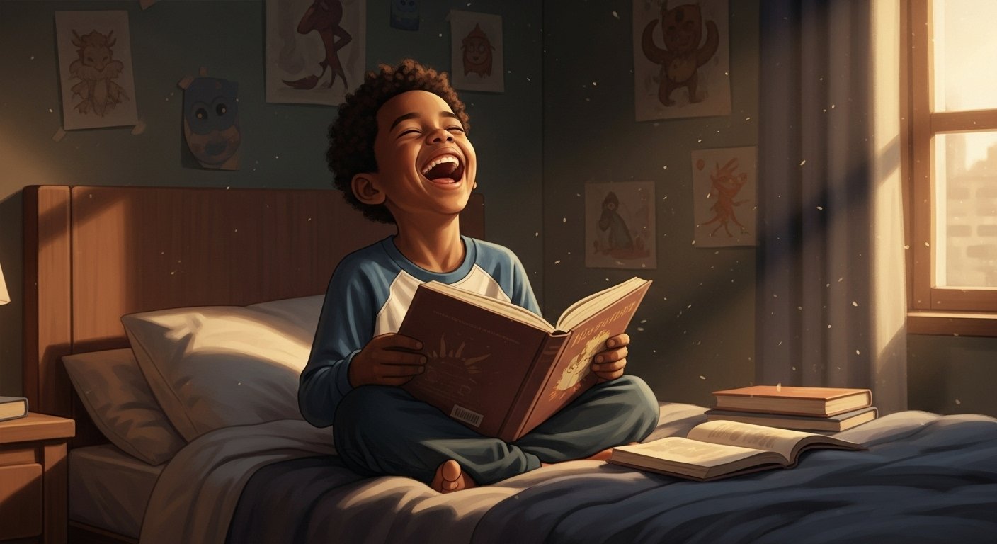 Black boy laughing (1)